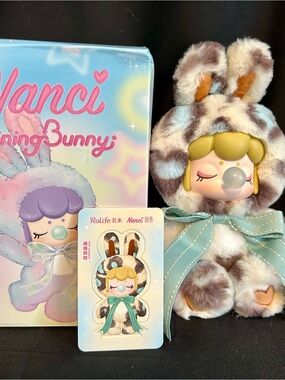 Nanci Cuddly Bunny Soft Leopard Vinyl Figure